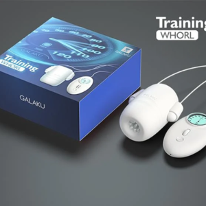 Japan GALAKU PleasureMax Training Male Men Delay Trainer Super Strong Dual Vibration