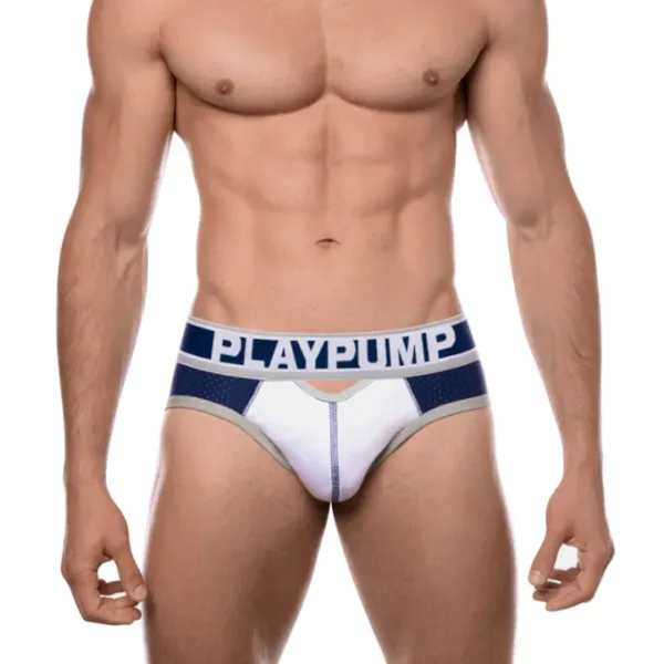 PLAYPUMP MENS SEXY UNDERWEAR BREATHABLE BRIEF PP9111
