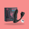 DUAL ACTION PROSTATE MASSAGER WITH RING VIBRATOR