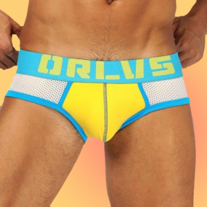 ORLVS BREATHABLE MEN'S FASHION SEXY BRIEF (OR115)