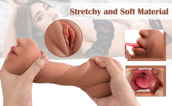 3 in 1 Realistic Blow Job Masturbator