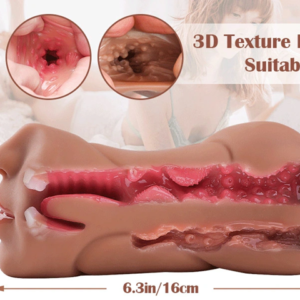3 in 1 Realistic Blow Job Masturbator