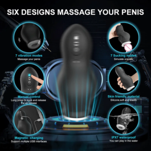 7 FREQUENCY VIBRATING ORAL TRAINING CUP DEVICE
