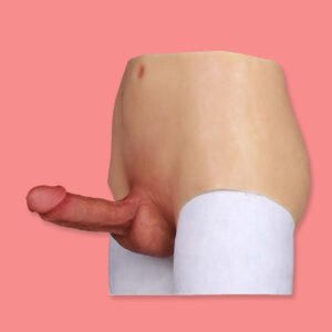 WEARABLE REALISTIC DILDO 6 INCHES (ONE PIECE)